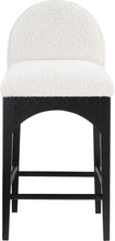 Load image into Gallery viewer, Waldorf - Boucle Stool With Black Legs
