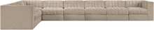 Load image into Gallery viewer, Rummi - Velvet Performance Fabric Upholstered 8 Piece Modular Sectional (With 3 Corner Chairs)
