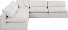 Load image into Gallery viewer, Comfy - 5 Piece Linen Modular Corner Armless Sectional
