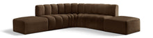 Load image into Gallery viewer, Arc - Velvet 6 Piece Corner Modular Sofa
