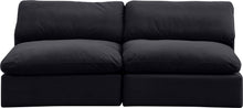 Load image into Gallery viewer, Comfy - Velvet Modular Armless Sofa 2 Seats
