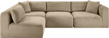 Load image into Gallery viewer, Shaggy - Fabric 4 Piece Modular Sectional
