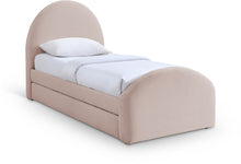 Load image into Gallery viewer, Andaz - Chenille Fabric Upholstered Trundle Bed

