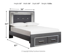 Load image into Gallery viewer, Lodanna - Panel Bed
