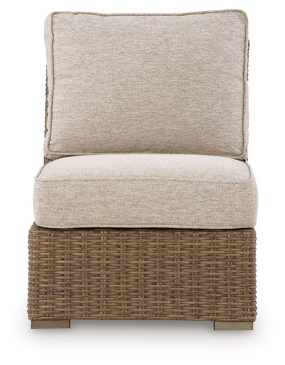 Laguna Heights - Armless Chair With Cushion - Beige