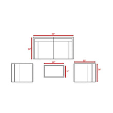 Load image into Gallery viewer, Stylish Modular Wicker Patio Seating Group
