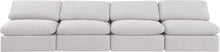Load image into Gallery viewer, Indulge - Velvet 4 Seat Modular Armless Sofa
