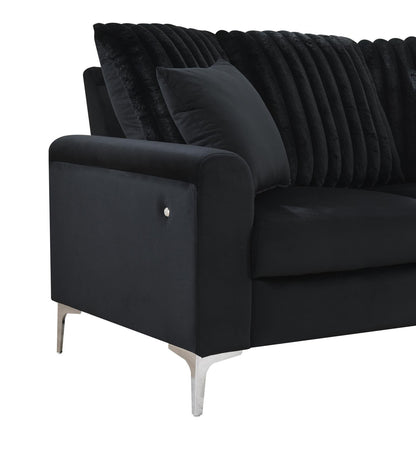 U480 - LED Loveseat - Black