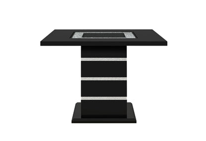 Monaco - Rectangular Bar Table - Black