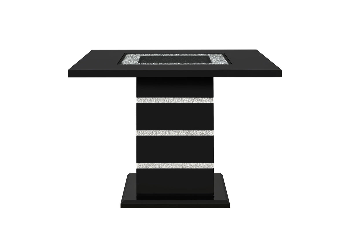 Monaco - Bar Table Column - Black