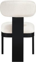 Load image into Gallery viewer, Timbra - Linen Textured Fabric Upholstered Dining Chair (Set of 2) - Black Base
