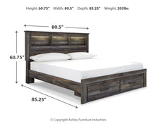 Load image into Gallery viewer, Drystan - Panel Bookcase Bed
