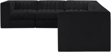 Load image into Gallery viewer, Rummi - Velvet Performance Fabric Upholstered 6 Piece Modular Sectional (With 3 Corner Chairs)
