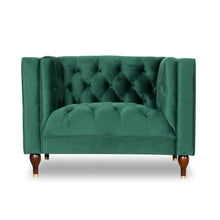 Load image into Gallery viewer, Evelyn - Mid-Century Modern Tufted Back Lounge Chair

