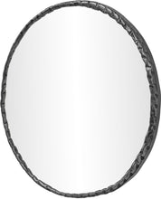 Load image into Gallery viewer, Hammer - Round Iron Mirror
