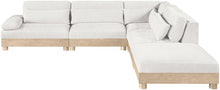Load image into Gallery viewer, Turin - Chenille Fabric Upholstered Modular Sectional - White
