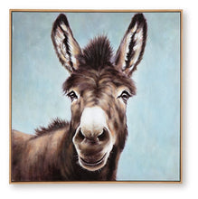 Load image into Gallery viewer, Landerton - Wall Art - Brown / Blue / White
