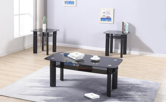 T301 - Table Set (Set of 3) - Black