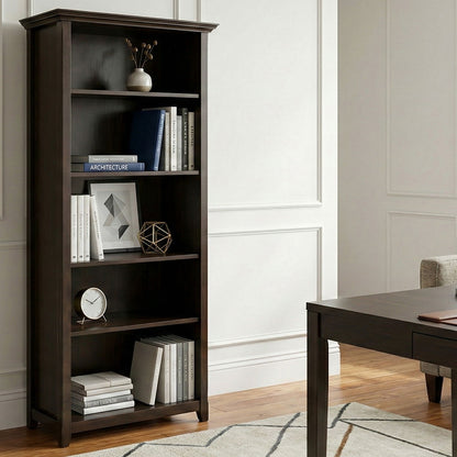 Amherst - 5 Shelf Bookcase, Handcrafted - Ego Home Furniture