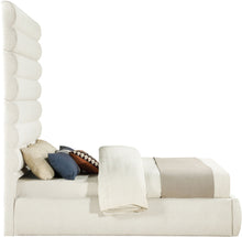Load image into Gallery viewer, Adam - Boucle Fabric Bed With 89" Headboard
