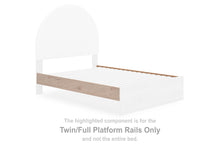 Load image into Gallery viewer, Arloster - Twin/Full Platform Rails - Tan
