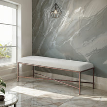 Load image into Gallery viewer, Valley - Bench With Bronze Frame
