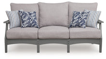 Load image into Gallery viewer, Cove Beach - Sofa With Cushion - Gray
