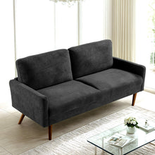Load image into Gallery viewer, Sofa, European Style With Sleek Design, Modern &amp; Vintage Flair, Upholstered 3 Seater Couch

