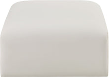 Load image into Gallery viewer, Arc - Faux Leather Ottoman
