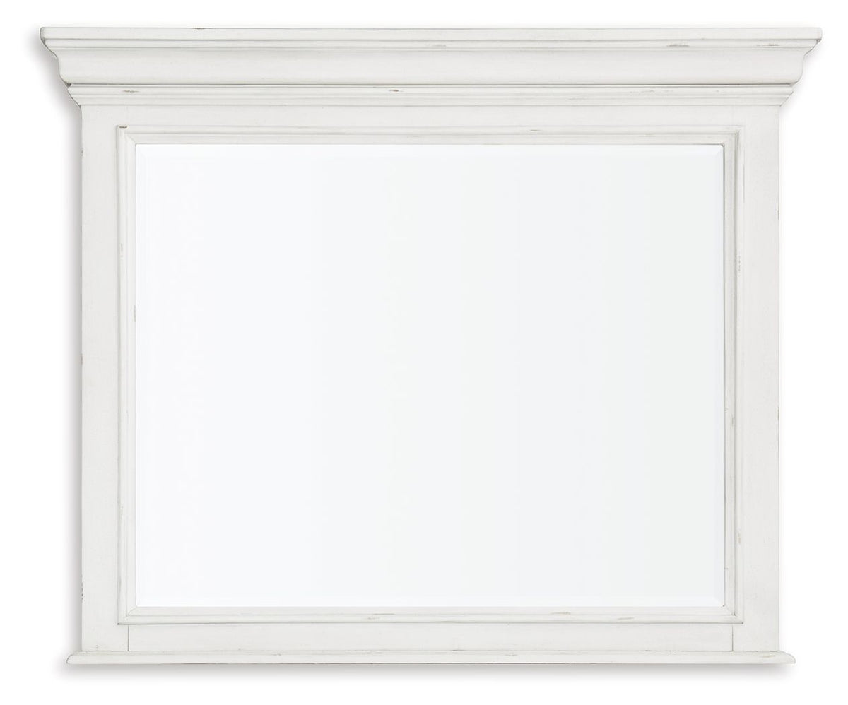 Kanwyn - Bedroom Mirror - Whitewash