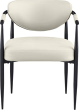Load image into Gallery viewer, Virella - faux Leather Upholstered Dining Chair (Set of 2) - Black Base
