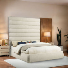 Load image into Gallery viewer, Adam - Boucle Fabric Bed With 89" Headboard
