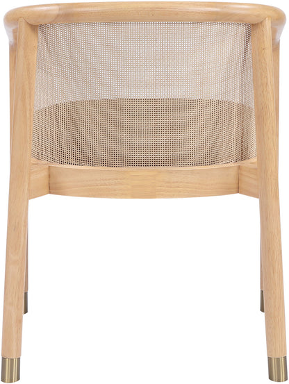 Sylvan - Vegan Leather Dining Chair (Set of 2) - Natural Frame