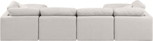Load image into Gallery viewer, Indulge - Linen 6 Piece Modular Double Chaise Sectional
