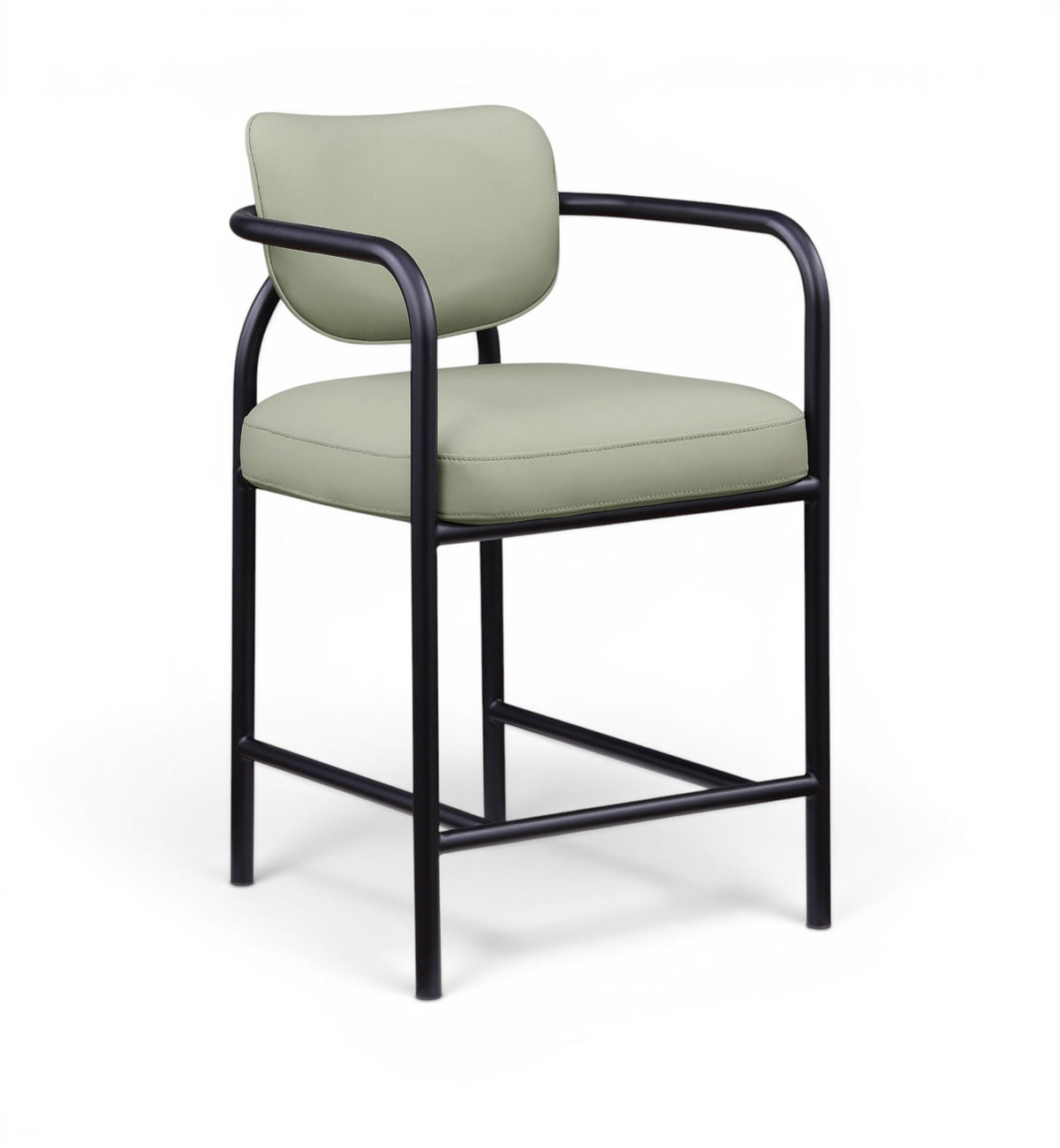 Serava - Vegan Leather Upholstered Bar Stool