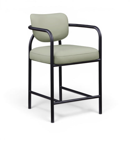 Serava - Vegan Leather Upholstered Bar Stool