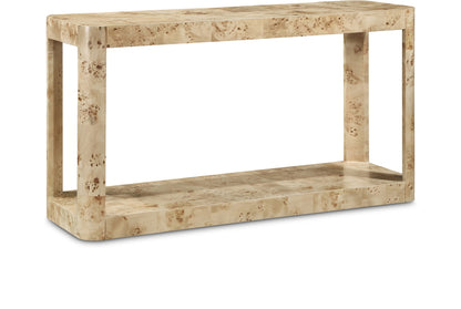 Reeves - Burl Wood Table