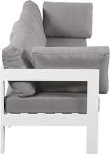 Load image into Gallery viewer, Nizuc - Outdoor Patio 4 Seat Modular Sofa With White Frame
