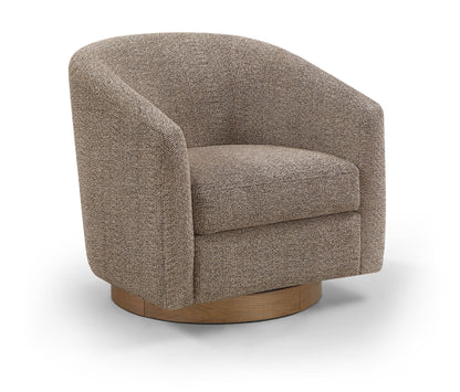 Modra - Performance Fabric Upholstered Swivel Accent Chair