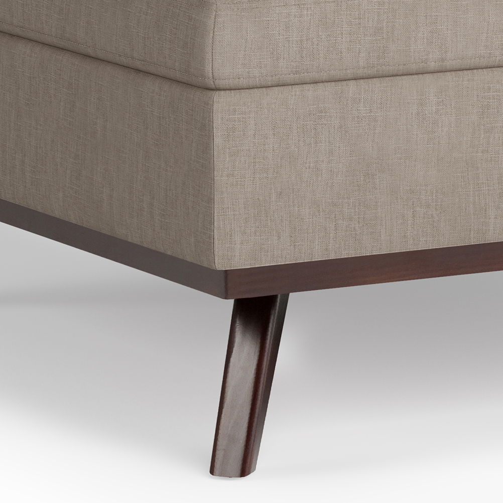 Owen - Multifunctional Square Coffee Table Storage Ottoman - Ego Home Furniture