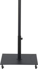 Load image into Gallery viewer, Amalfi - Aluminum Patio Umbrella - Black Base / Black Pole
