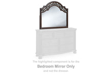 Load image into Gallery viewer, Lavinton - Bedroom Mirror - Brown
