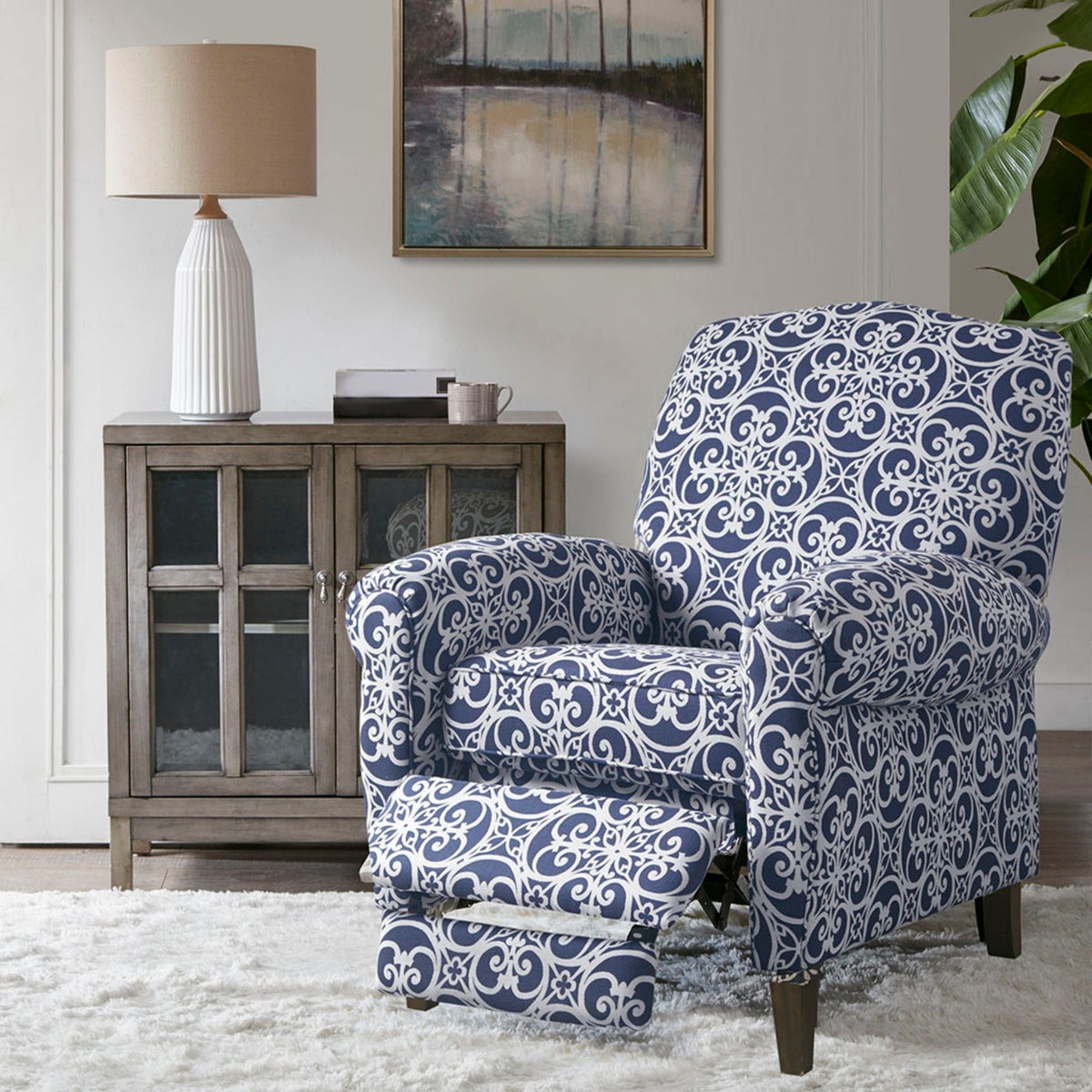 Kirby - Transitional Push Back Recliner Chair - Ego Home Furniture