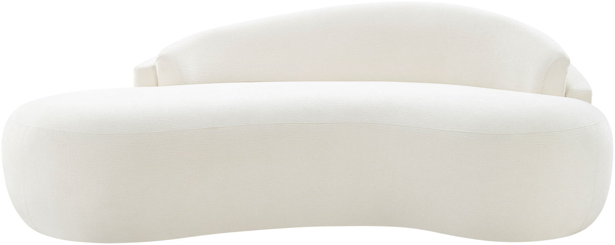 Caspian - Chenille Fabric Upholstered Loveseat