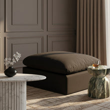 Load image into Gallery viewer, Indulge - Linen Ottoman
