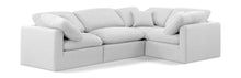 Load image into Gallery viewer, Indulge - Linen 4 Piece Modular Corner Sectional - White

