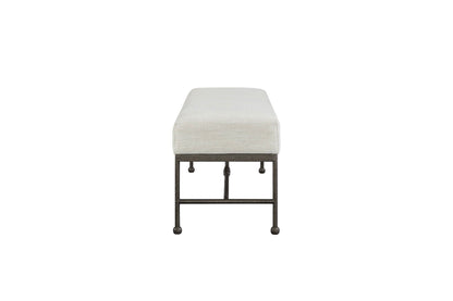 Tarrington - Bench - Light Gray / Black