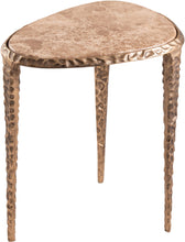 Load image into Gallery viewer, Gild - Aluminum Base And Genuine Marble Top Table
