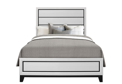 Kate - Full / Twin Bed Side Rails - White