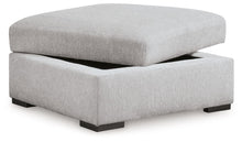 Load image into Gallery viewer, Gabyleigh - Ottoman With Storage - Nickel
